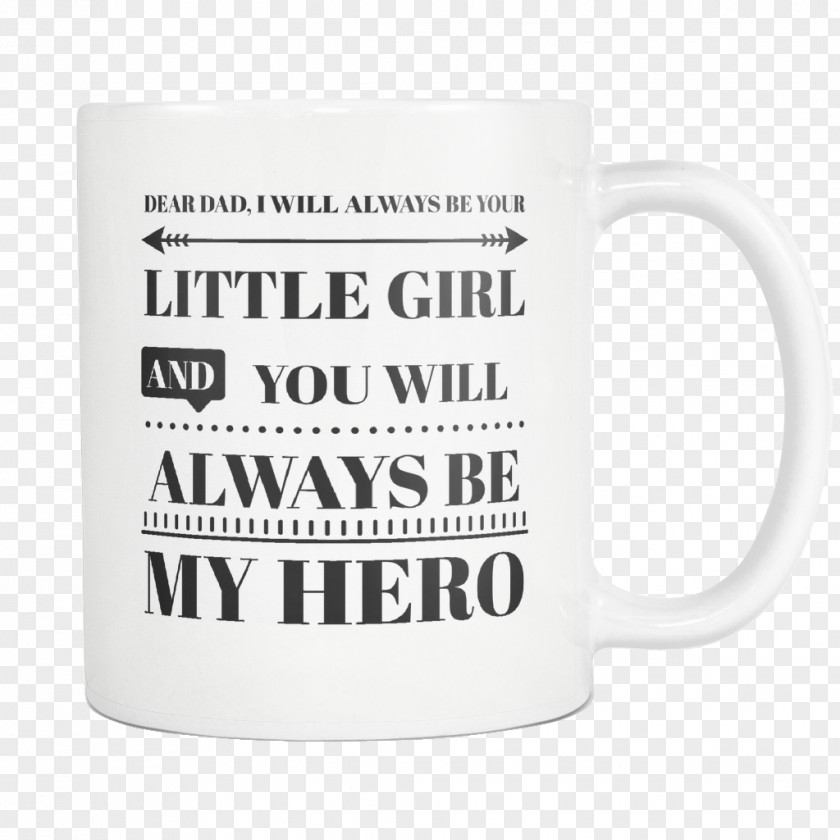 Superhero Dad Coffee Cup Cafe Mug Brand Font PNG