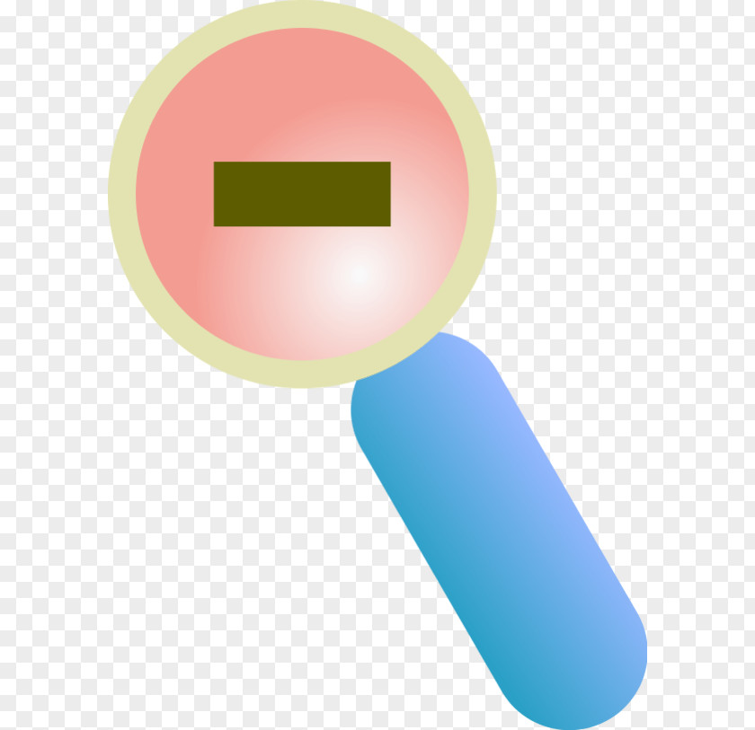Clip On Magnifying Glass Art PNG