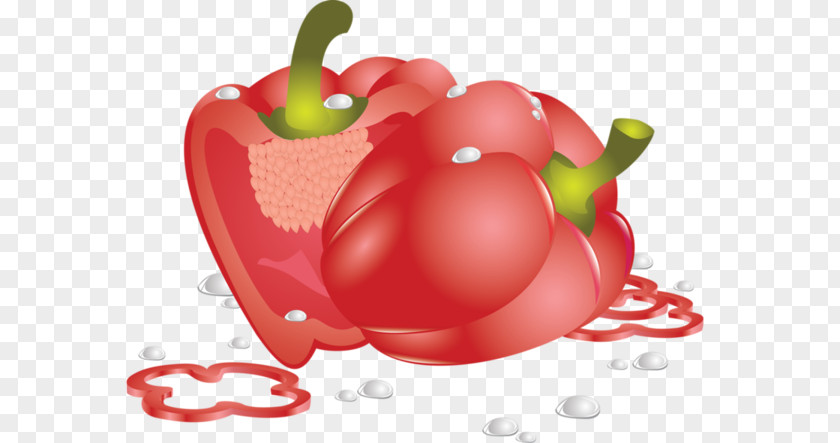 Tomato Bell Pepper Chili Vegetable Drawing PNG