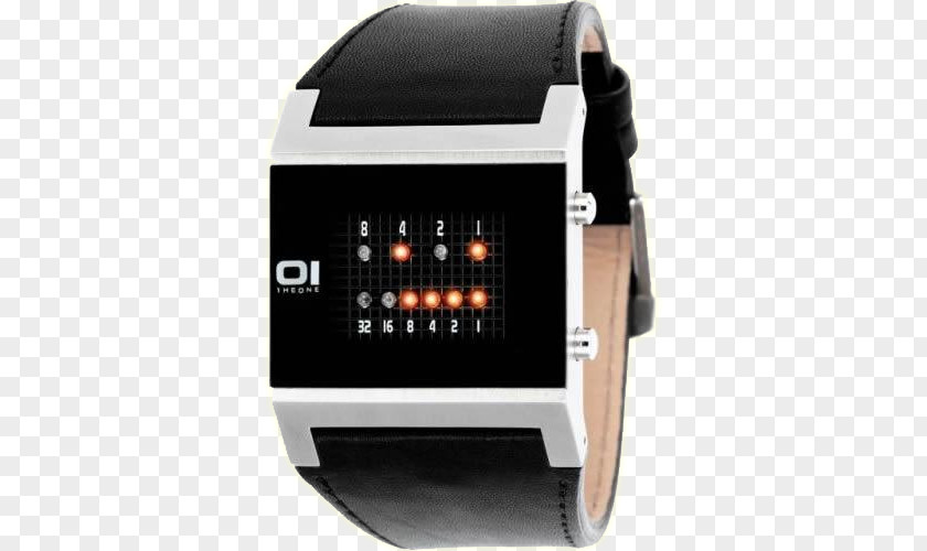 Watch Binary Clock Dial Quartz PNG