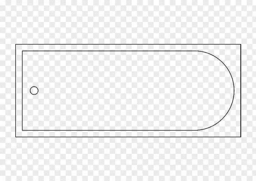 Bath Tub Line Point Angle Material Font PNG
