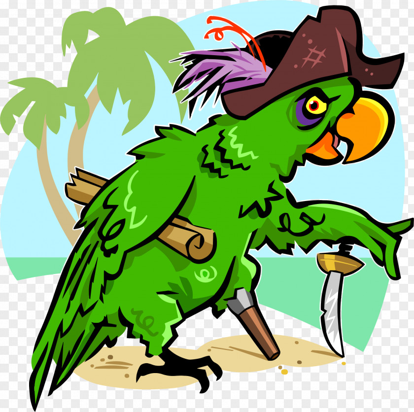 Cartoon Bird Treasure Island Lincoln Land Community College Map Buried PNG