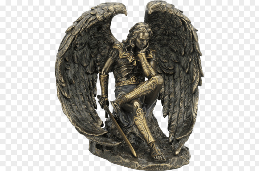 Lucifer Statue Le Génie Du Mal Michael Sculpture PNG