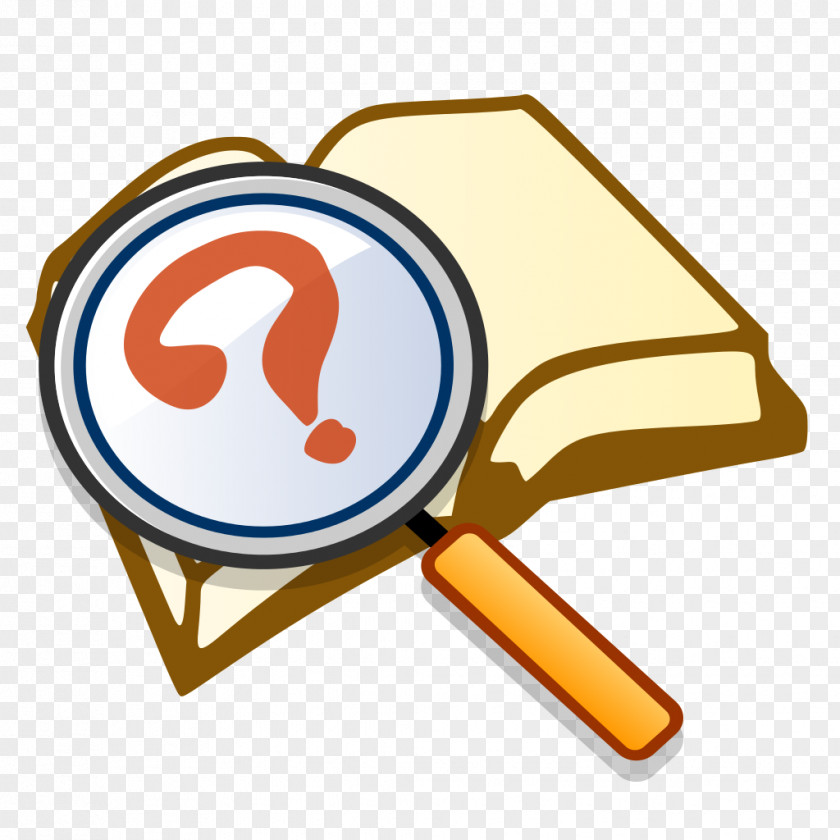 Magnifying Book Question Mark Wikimedia Commons Basic Medical Sciences For MRCP Clip Art PNG