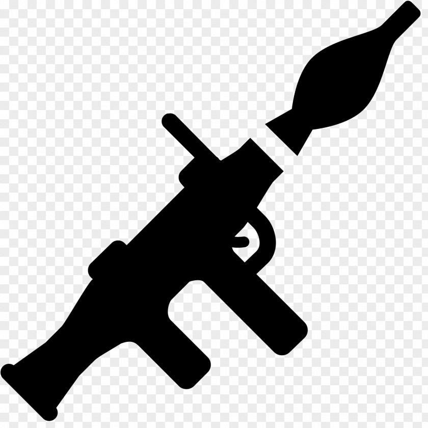 Military Role-playing Game Black & White Heavy Weapon PNG