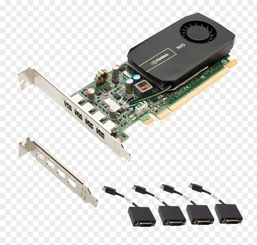 Nvidia Graphics Cards & Video Adapters Quadro PNY Technologies Mini DisplayPort PNG