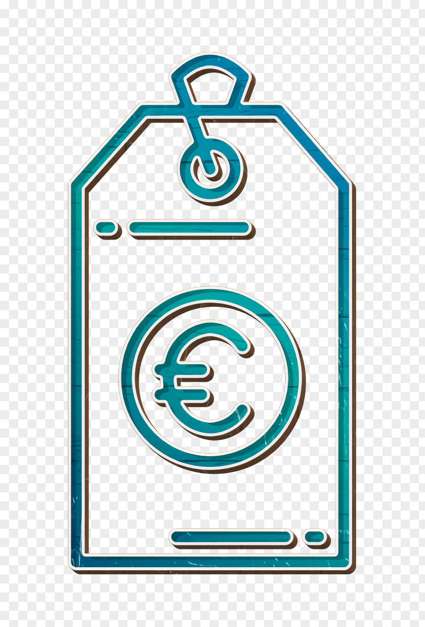 Price Tag Icon Euro Money Funding PNG