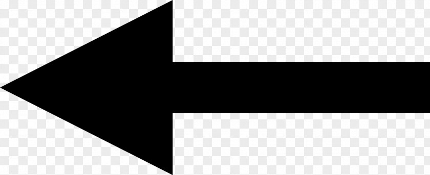 Arrow Symbol Brand Logo Black And White Triangle PNG
