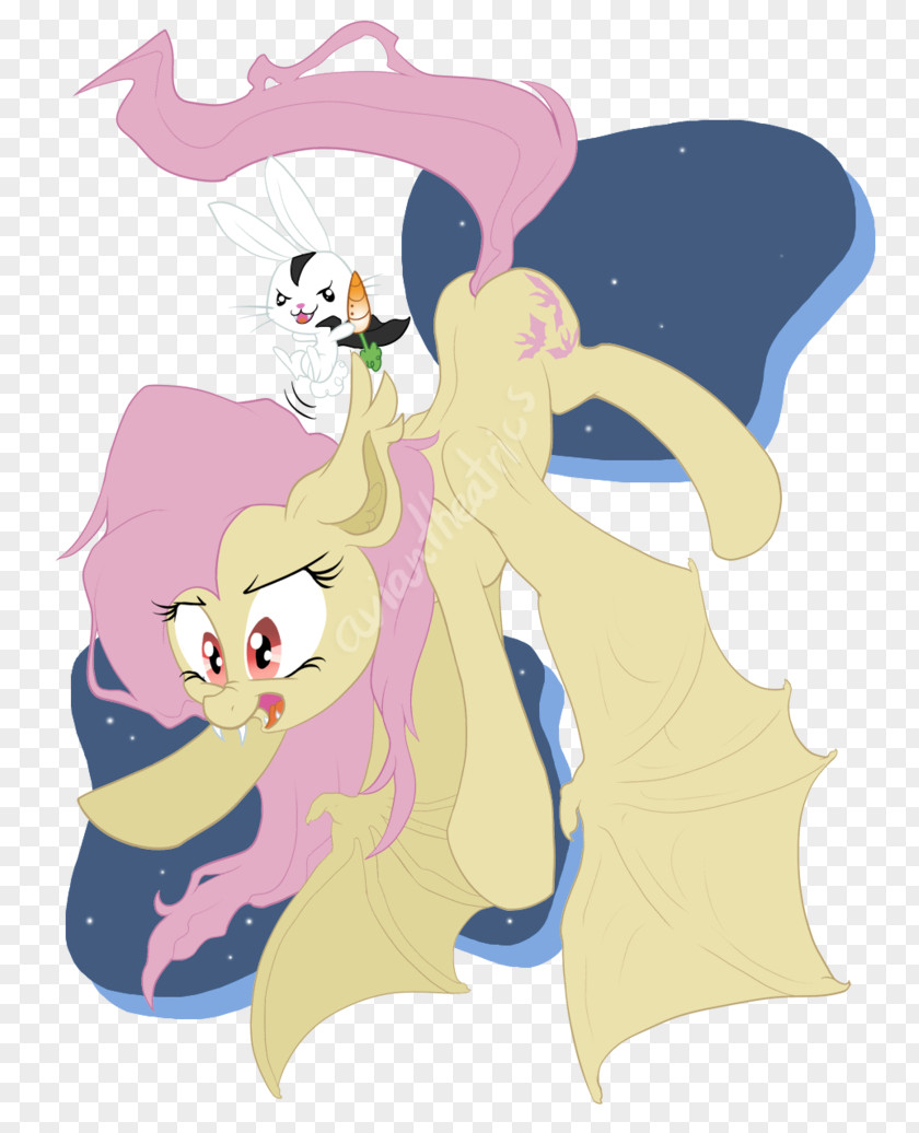 Cartoon People Watching Tv Fluttershy Bunnicula Pony Vampire Artist PNG