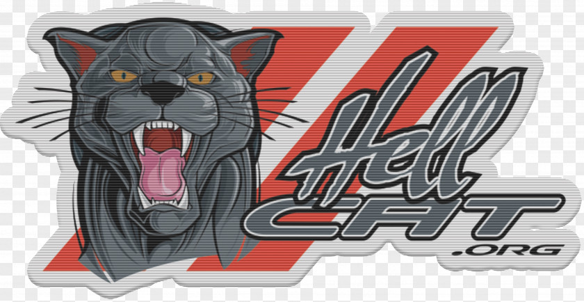 Cat Dodge Challenger SRT Hellcat Charger Logo PNG