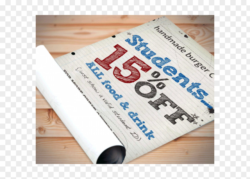 Vat Dye Paper Poster Printing Lamination Flyer PNG