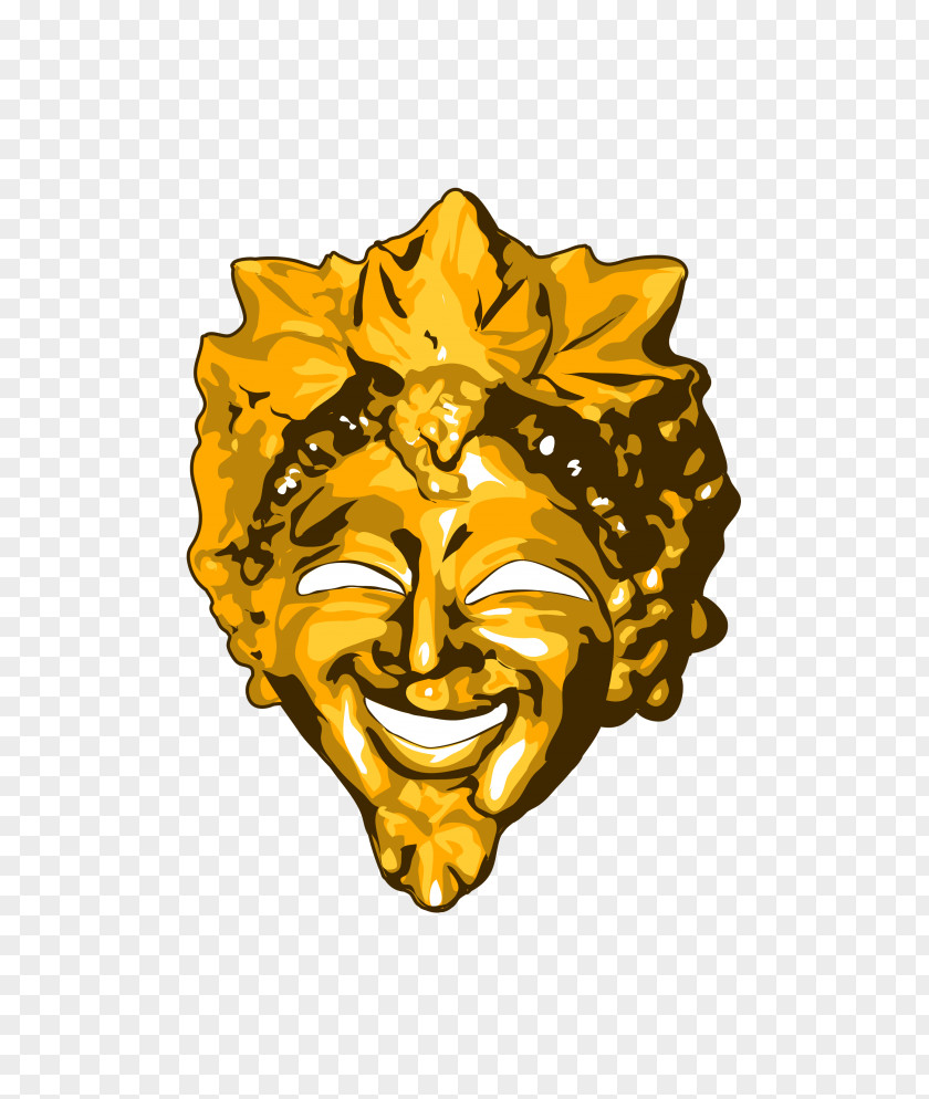 Art Comedy Gold Background PNG