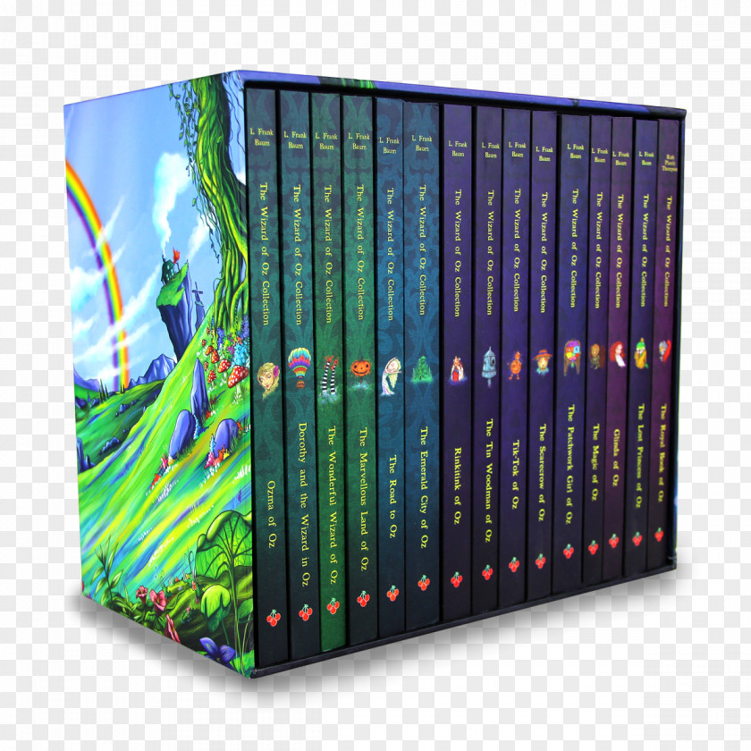 Book The Wonderful Wizard Of Oz Land Collection Box Set PNG
