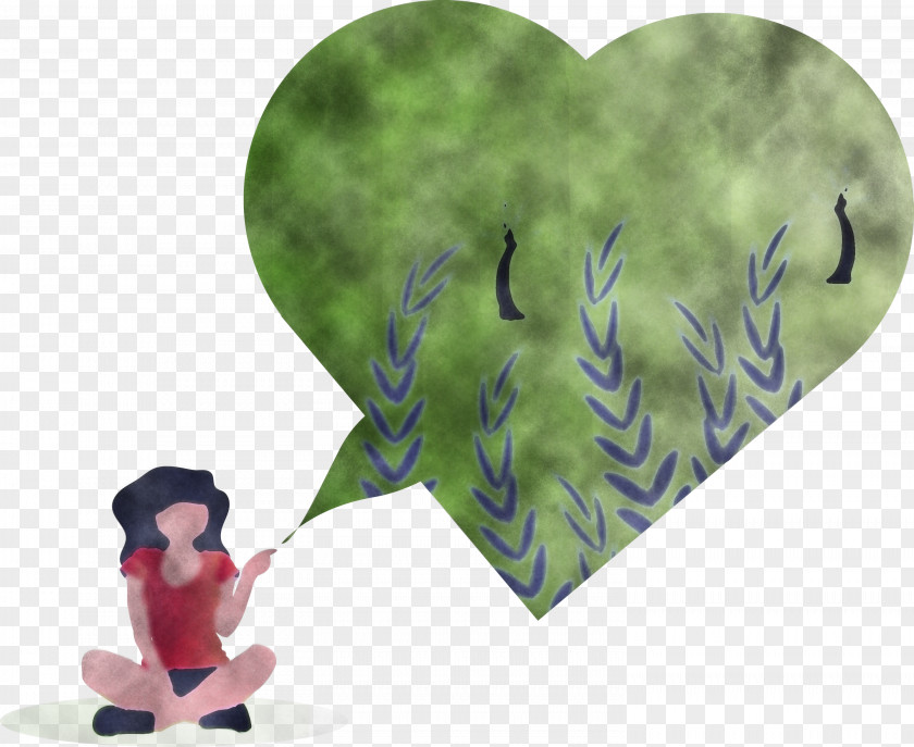 Cartoon Heart Plant PNG