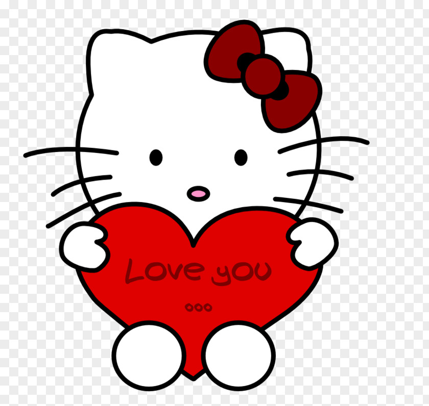 Cat Hello Kitty Love Photography Clip Art PNG