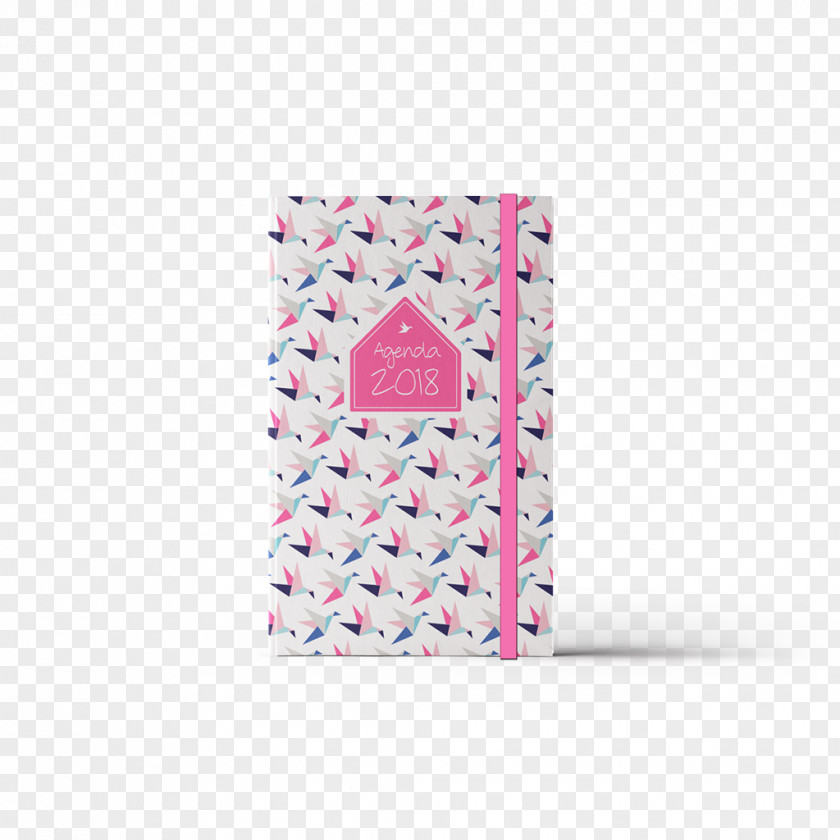 Origami Blue Standard Paper Size Notebook Diary PNG