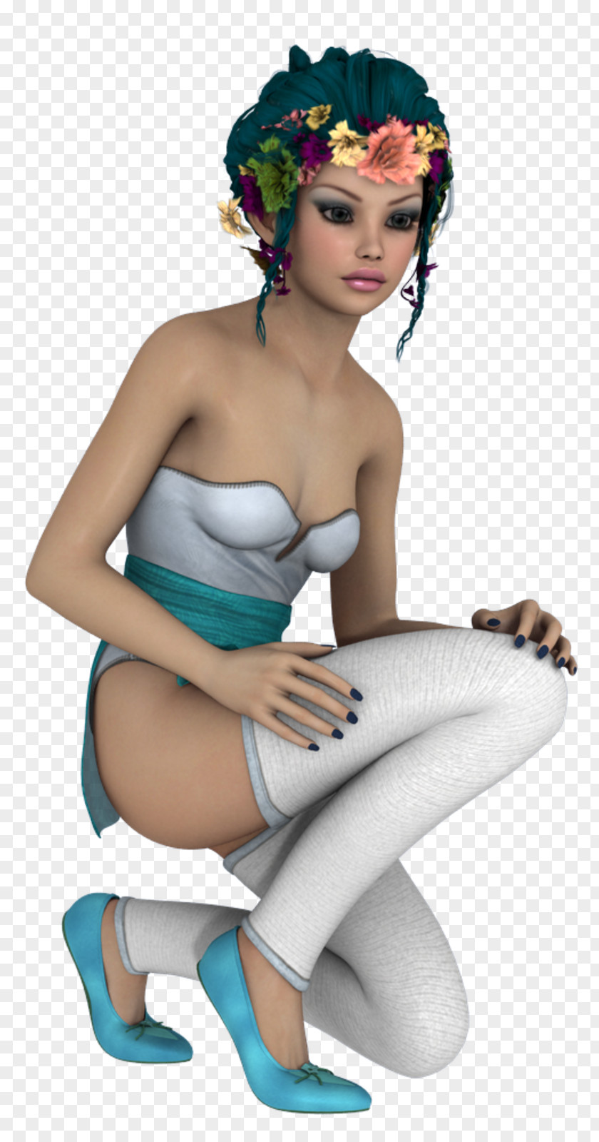 Pin-up Girl Headgear Character PNG girl Character, pouring clipart PNG