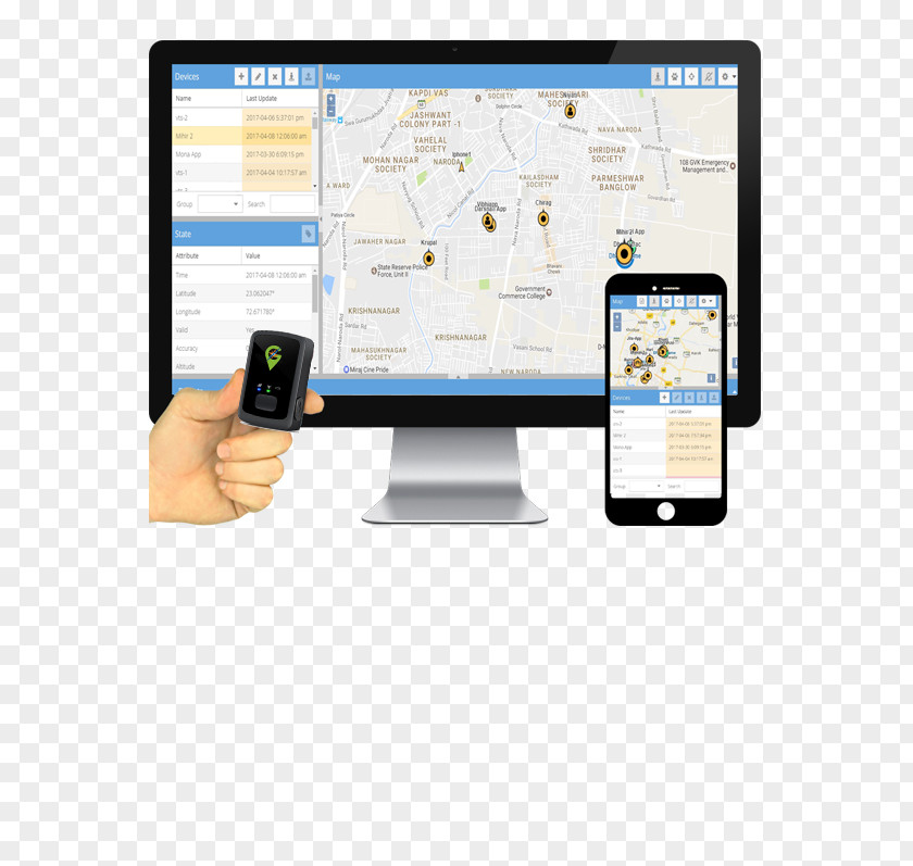 App Mockup GPS Navigation Systems Global Positioning System Tracking Unit PNG