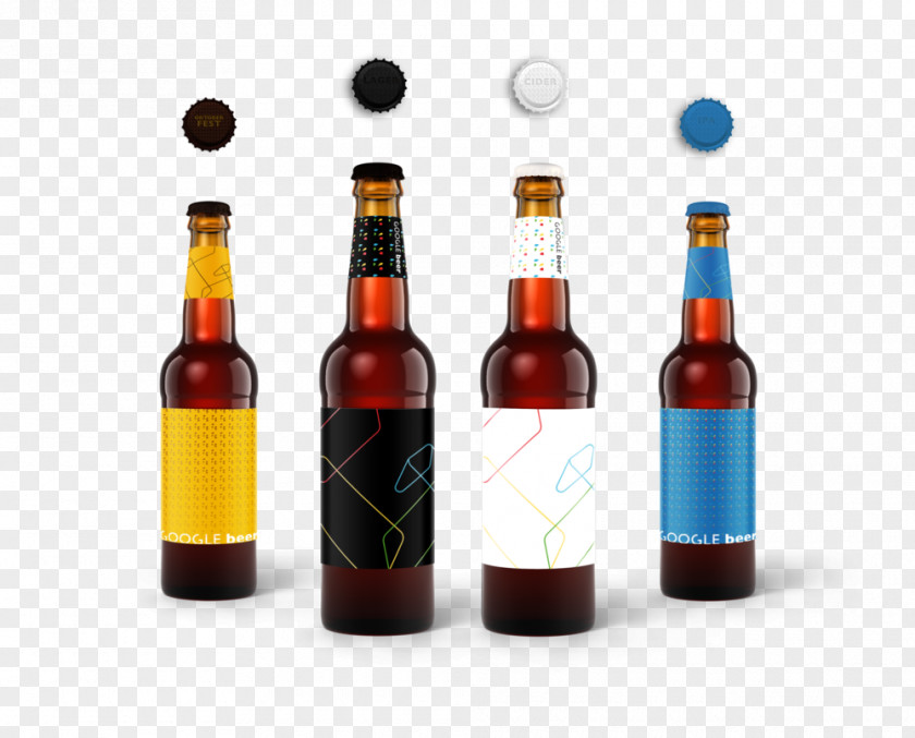 Beer Bottle Wine Glass PNG