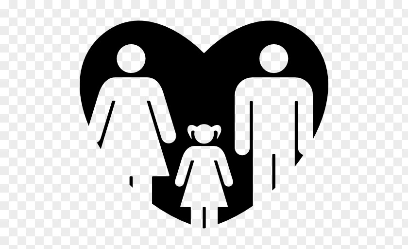 Daughter Family Heart Symbol Love PNG