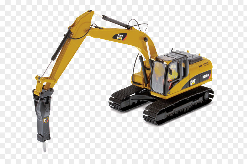 Excavator Caterpillar Inc. Hydraulics D11 Die-cast Toy PNG