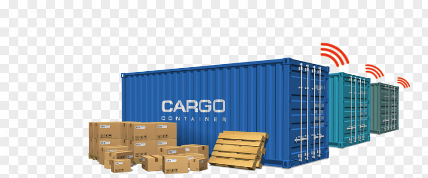 Gps Tracker Air Cargo Freight Transport Logistics Intermodal Container PNG