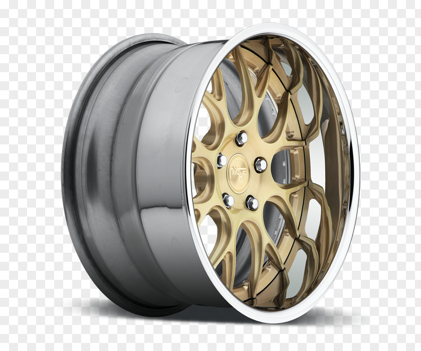 Niche Alloy Wheel Car Tire Spoke PNG