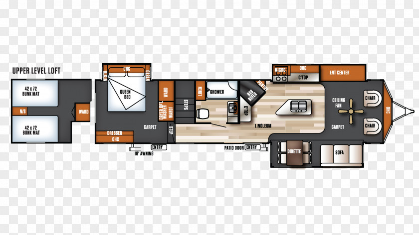 Sturgis Mi Floor Plan Campervans Park Model Caravan Trailer PNG