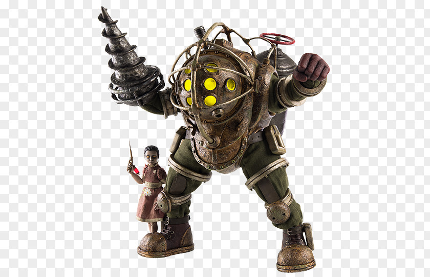 BioShock 2 Big Daddy Video Game Action & Toy Figures PNG