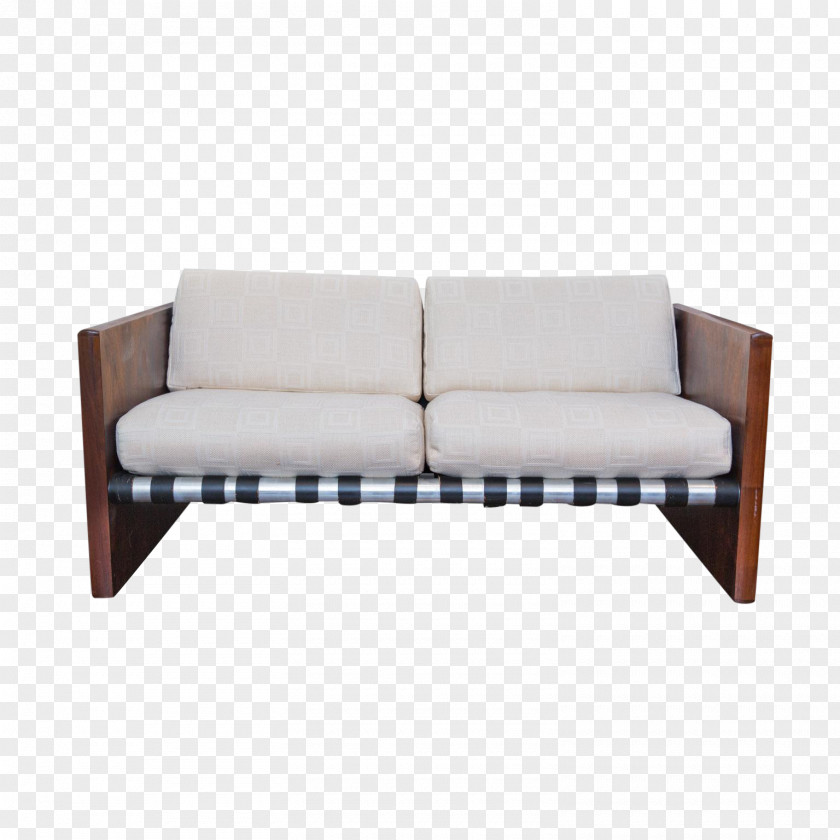 Design Loveseat Sofa Bed Danish Modern Couch PNG