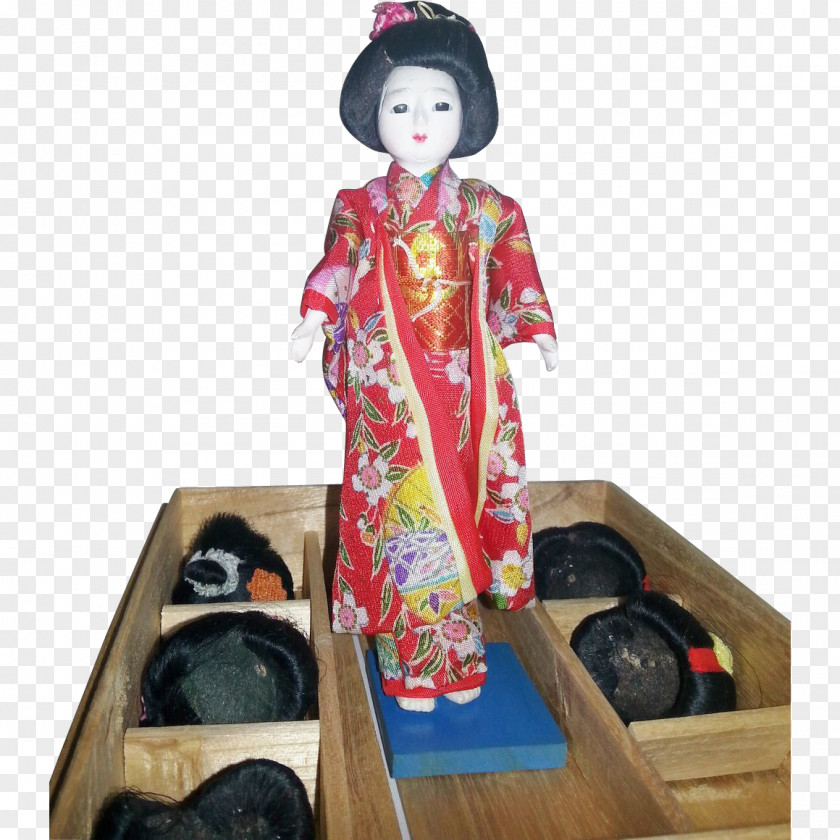 Doll Japanese Dolls Geisha Wig PNG