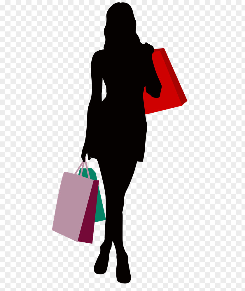 Pink Shopping Bag Customer PNG