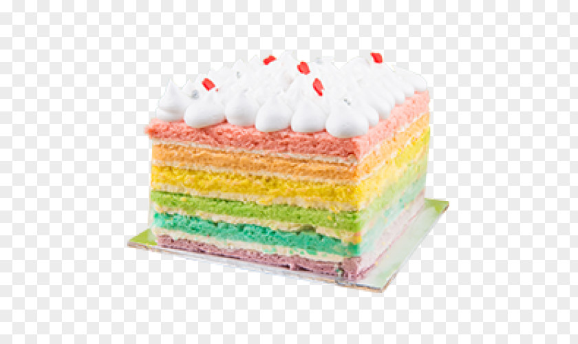 Cake Buttercream Rainbow Cookie Swiss Roll Birthday Torte PNG