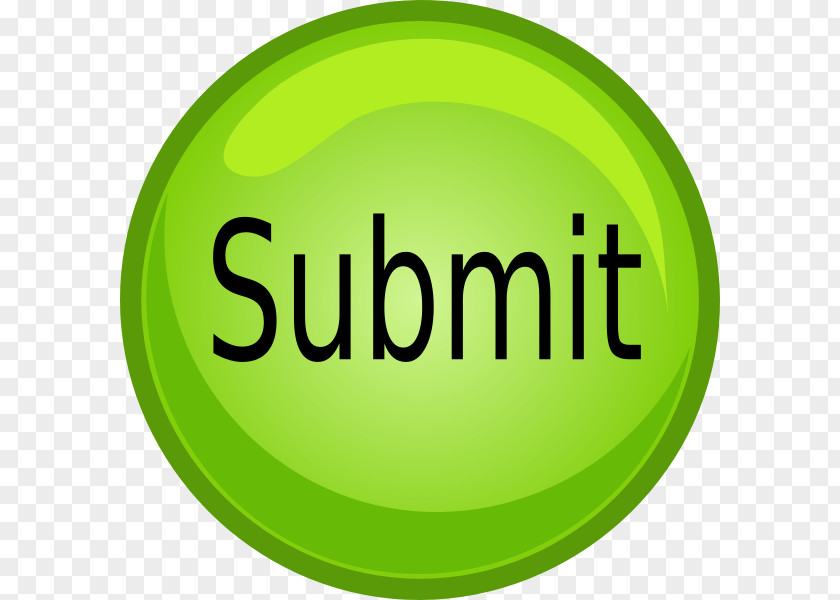 Green Submit Button Clip Art PNG