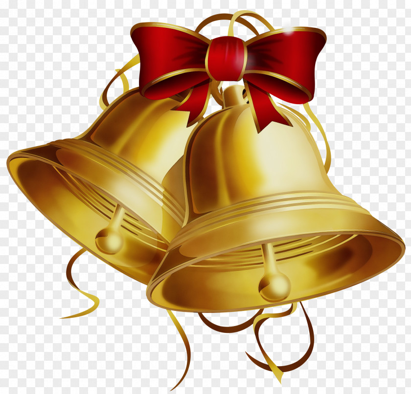 Metal Handbell Christmas Bell Cartoon PNG