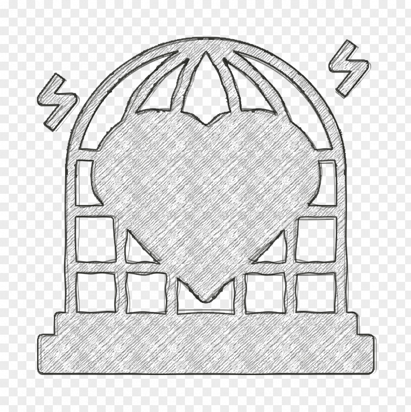 Punk Rock Icon Heart PNG