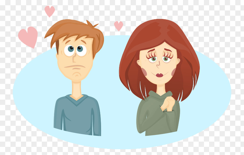 Vector Couple Drawing Clip Art PNG