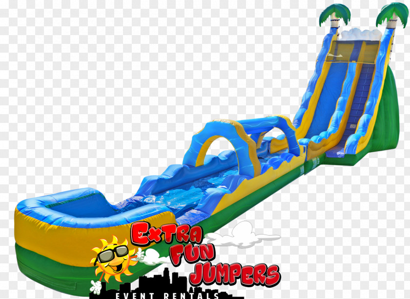 Waterslide Water Slide Inflatable Recreation Playground PNG