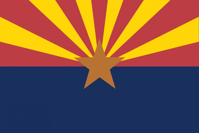 Arizona Flag Vector Of Clip Art PNG