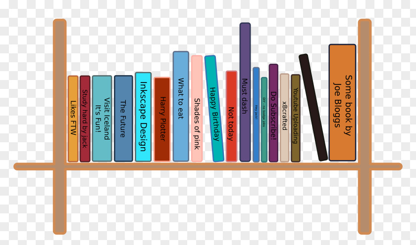 Book Shelf Bookcase Clip Art PNG