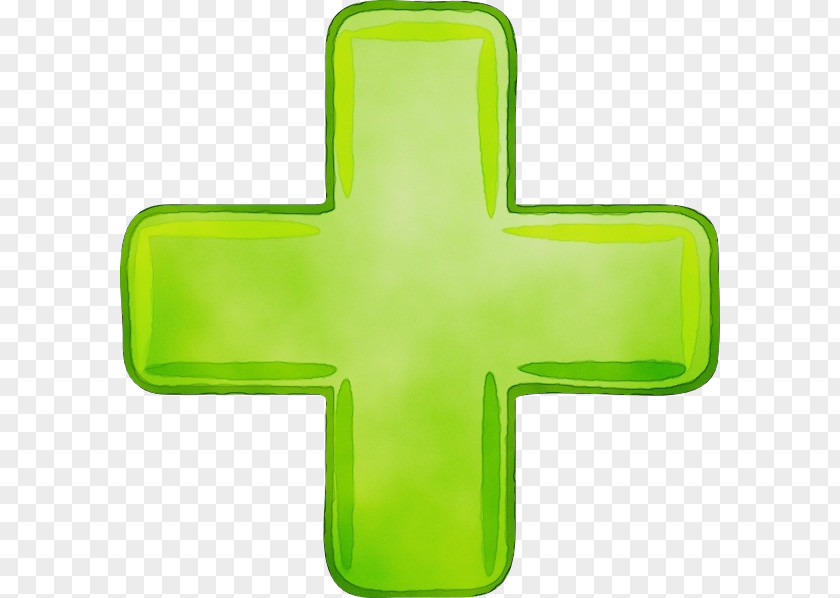 Cross Green Plus Sign PNG