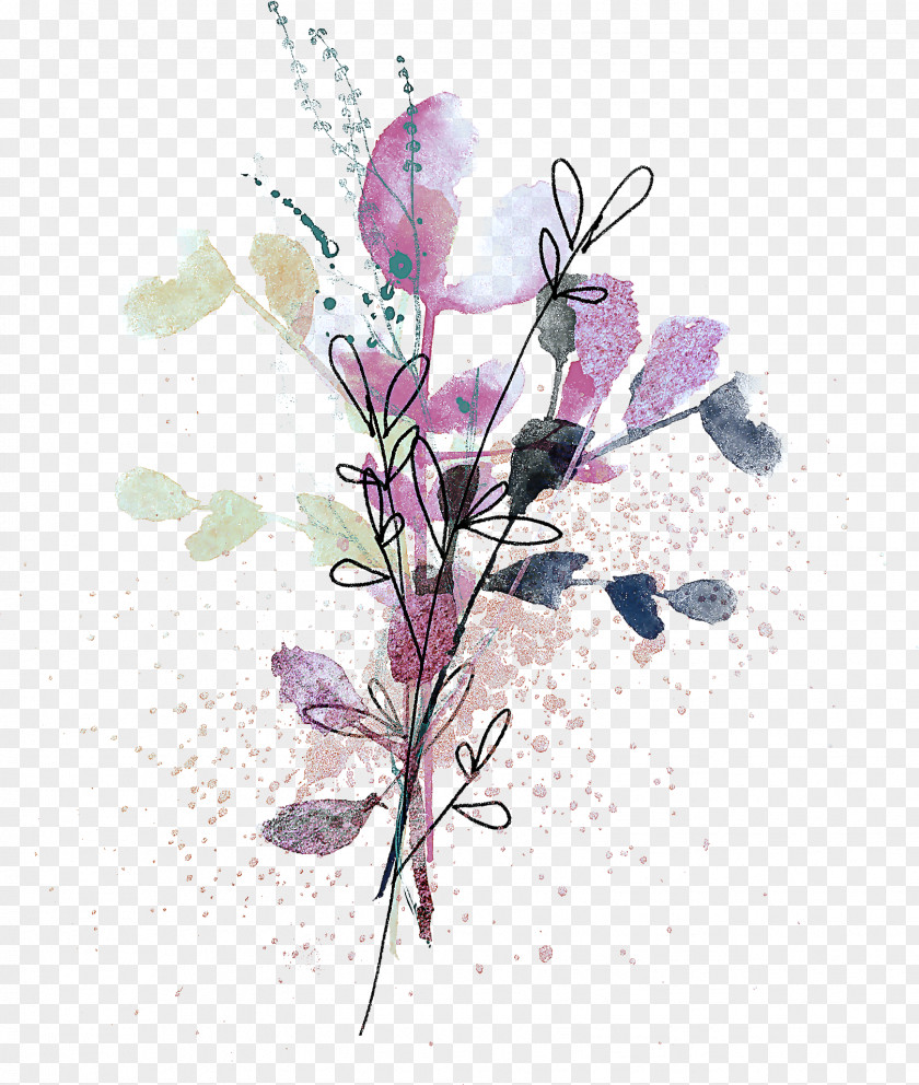Perennial Plant Stem Flower Branch Lilac Flowering PNG