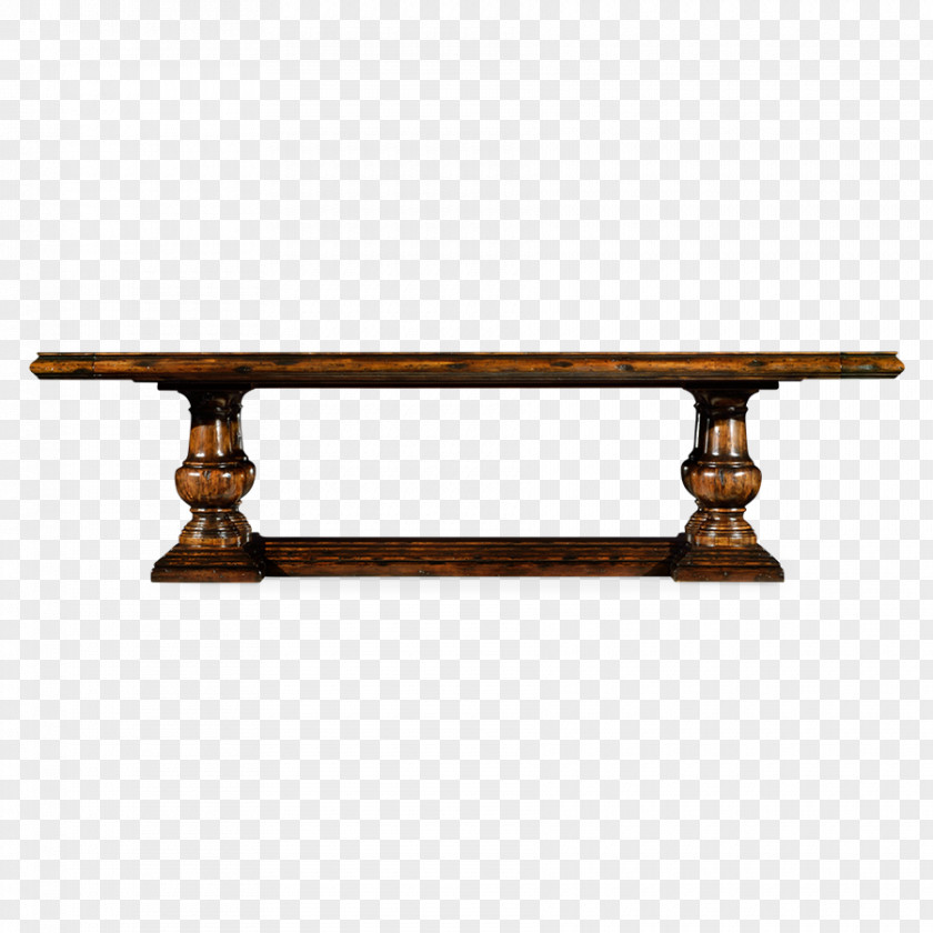Rustic Table Trestle Dining Room Matbord Furniture PNG