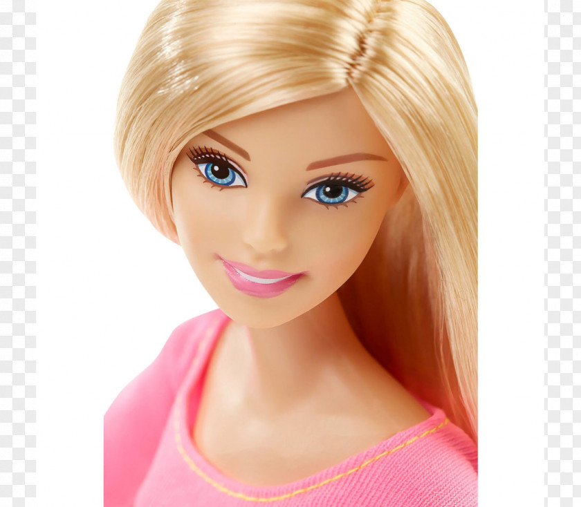 Barbie Doll Toy Blond Mattel PNG