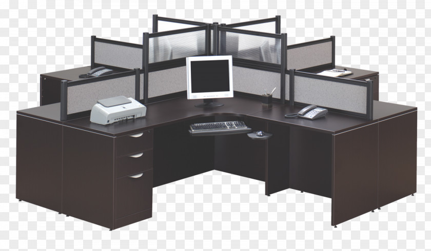Business Cubicle Desk Room Dividers A+ Office Outlet Furniture PNG
