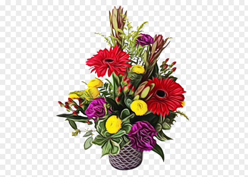 Flowerpot Floral Design PNG