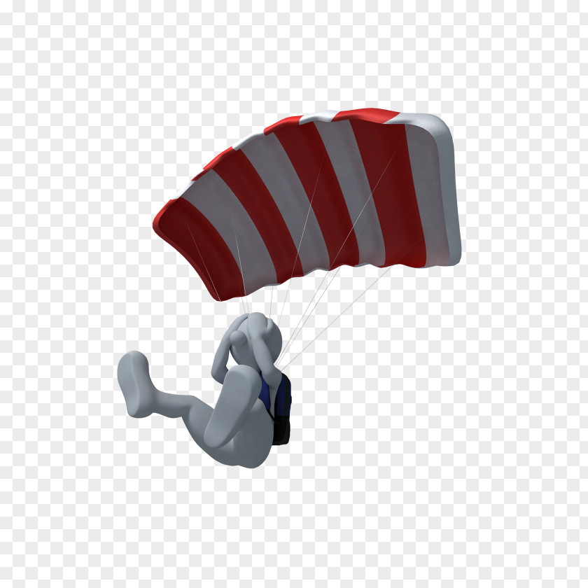 Parachuting Illustration Download 3D Computer Graphics Design PNG