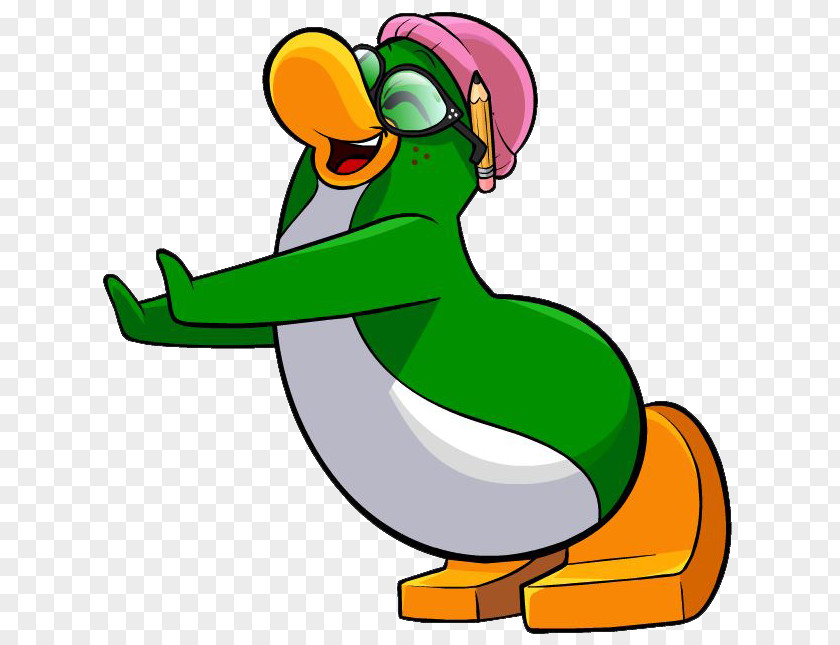 Penguin Club Island Clip Art Image PNG