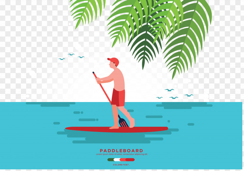 Rowing Men Download Graphic Design Illustration PNG