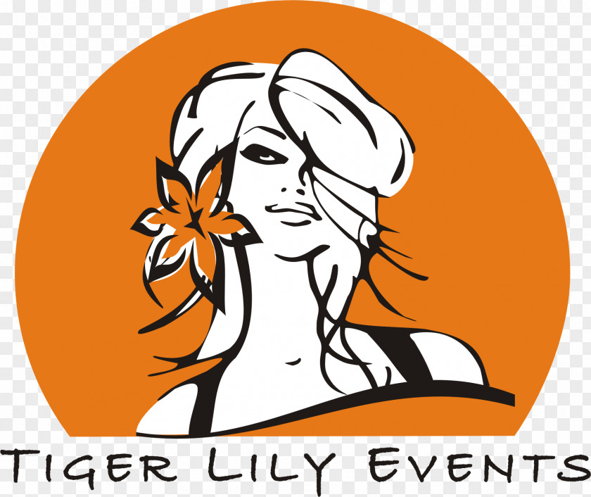 Tiger Lily Graphic Design Cartoon Smile Clip Art PNG